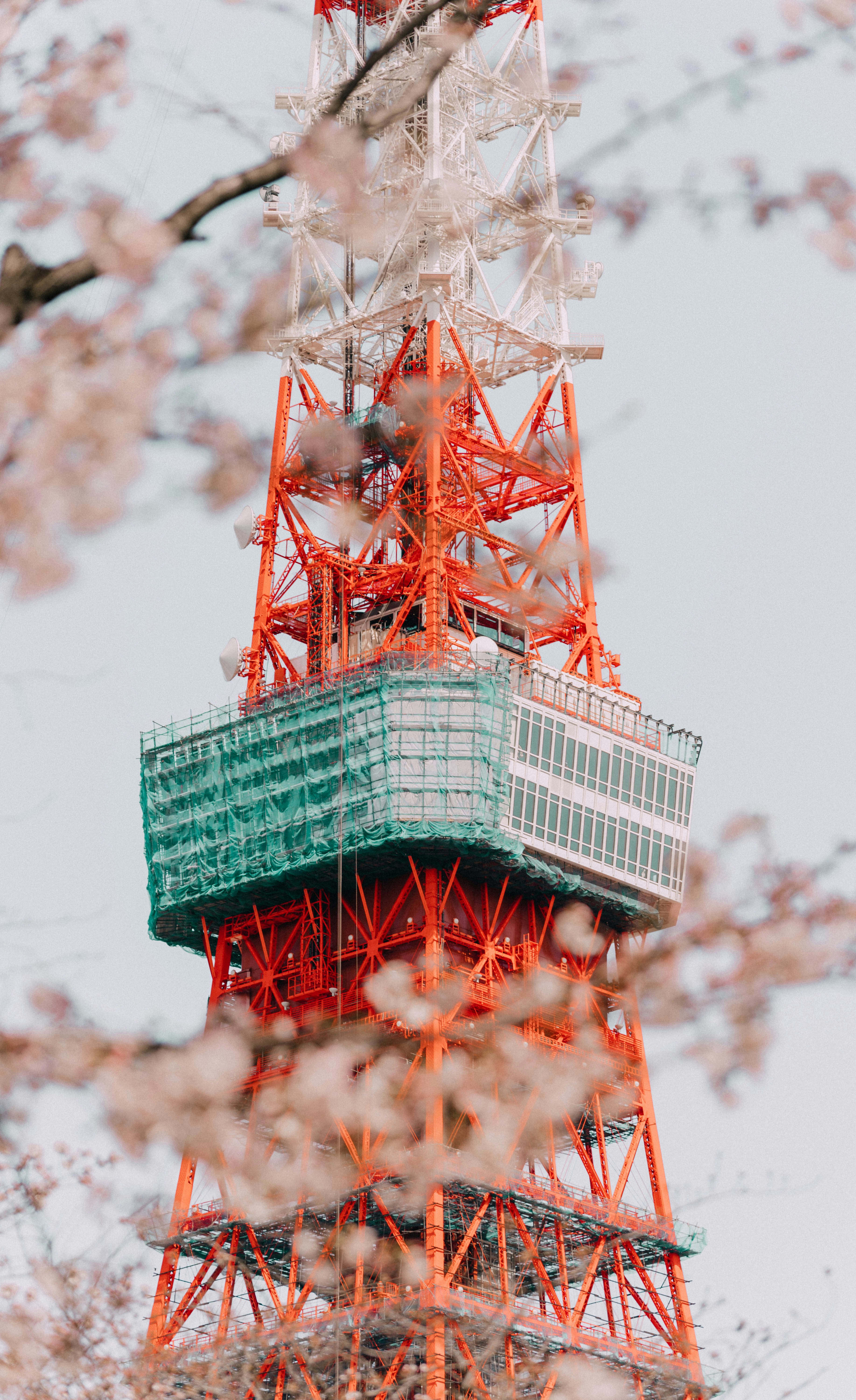 red and white tower under white sky during daytime